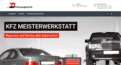 Desktop Screenshot of bn-fahrzeugtechnik.de