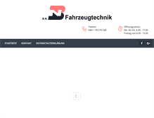 Tablet Screenshot of bn-fahrzeugtechnik.de